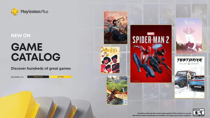 PlayStation Plus Catalog Update Spider-Man 2, Test Drive Unlimited & More Added